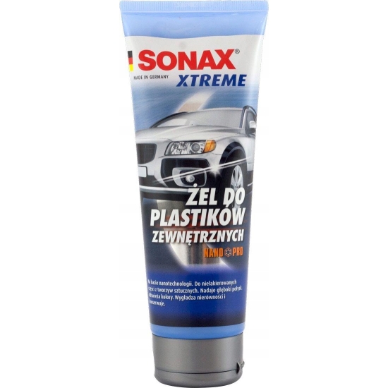 SONAX ŻEL DO PLASTIKÓW ZEWNĘTRZNYCH regenerujący 250ml Xtreme 938