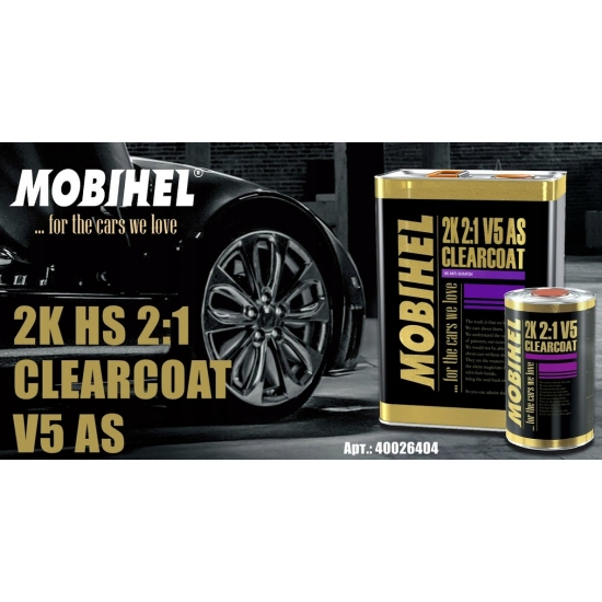 1,5 L V5 HS wysoki połysk Antiscratch - wzorcowa linia Heliosa MOBI HEL 863