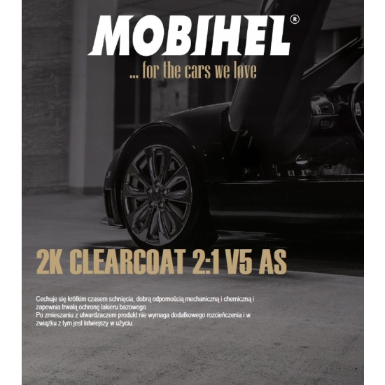 1,5 L V5 HS wysoki połysk Antiscratch - wzorcowa linia Heliosa MOBI HEL 863