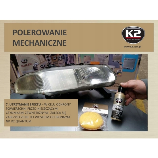 K2 LAMP DOCTOR PASTA do ręcznego polerowania zmatowiałych REFLEKTORÓW 1486