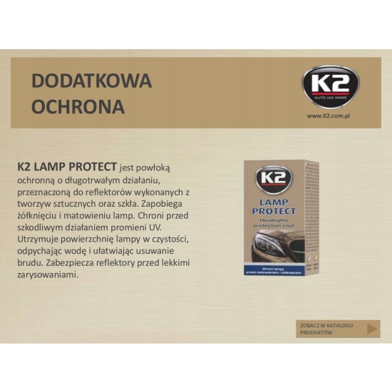 K2 LAMP DOCTOR PASTA do ręcznego polerowania zmatowiałych REFLEKTORÓW 1486
