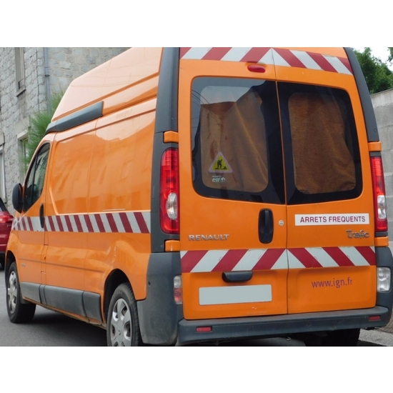 lakier akryl RENAULT 031 ORANGE PONTS & CHAUSSEES chemoutwardzalny IXELL 55
