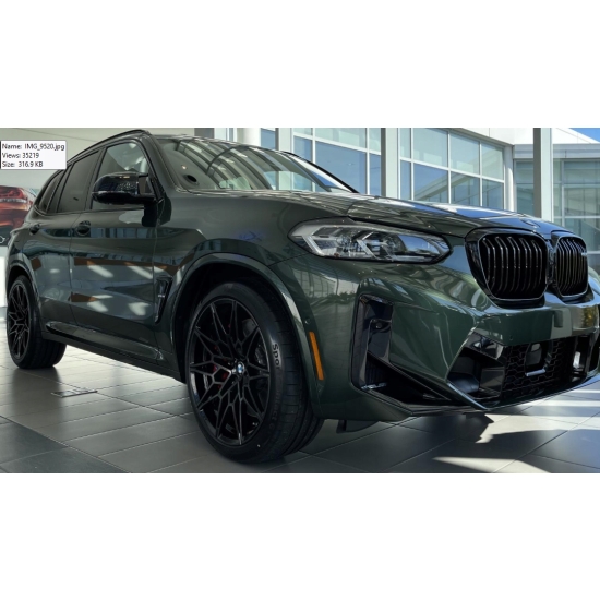 lakier baza BMW 205 MALACHIT GREEN 1,0 litr rozcieńczalnikowa IXELL 55