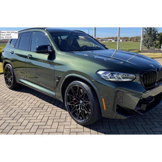 lakier baza BMW 205 MALACHIT GREEN 1,0 litr rozcieńczalnikowa IXELL 55