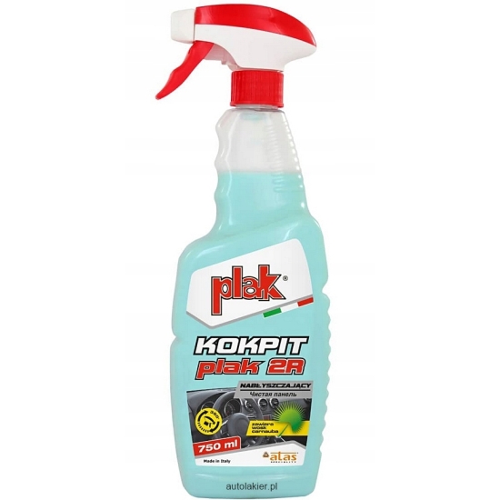 2R Plak Kokpit NABŁYSZCZAJĄCY 750ml mleczko do plastików z woskiem 584