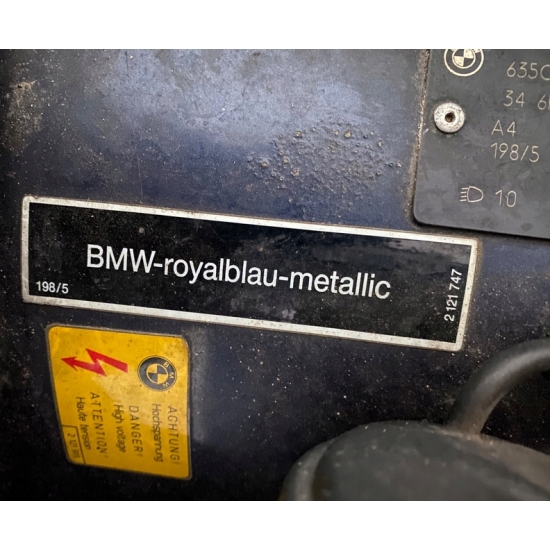 lakier baza BMW 198 ROYALBLAU 1,0 litr rozcieńczalnikowa IXELL 55