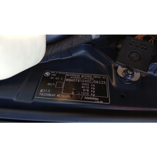 BMW TOLEDOBLAU 482 baza 1 L + rozcieńczalnik 1 L IXELL 55