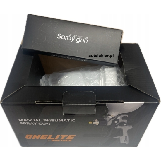 R A B A T 50% Pistolet LAKIERNICZY dysza LVMP 1,7 mm ONETECH Q-REFINISH 628