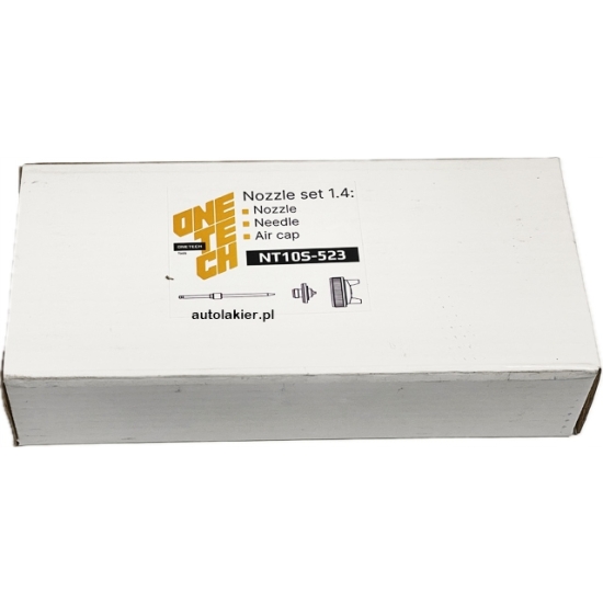 R A B A T 50% Pistolet LAKIERNICZY dysza LVMP 1,7 mm ONETECH Q-REFINISH 628