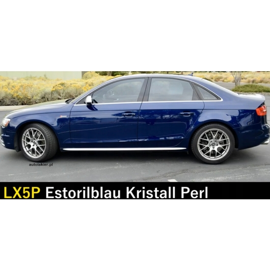 lakier bazowy PERŁA VW AUDI ESTORILBLAU KRISTALL LX5P rozcieńczalnikowY 55