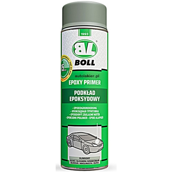 PODKŁAD EPOKSYDOWY kolor BIAŁY mokro-mokro SPRAY 500 ml BOLL 36