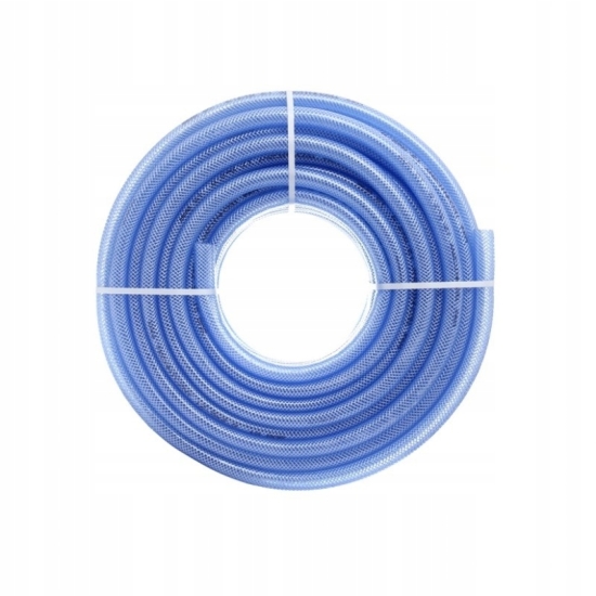 Wąż do powietrza zbrojony 12,5 mm x 4 metry + szybkozłączka + opaski 228