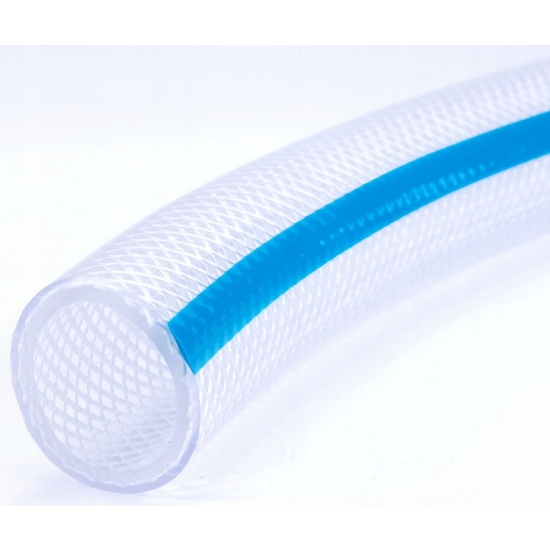 Wąż do powietrza zbrojony 12,5 mm x 15 metrów + szybkozłączka + opaski 228