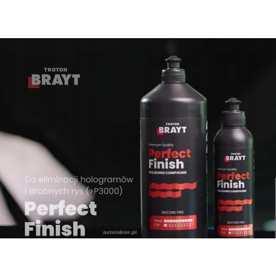 BRAYT PERFECT FINISH pasta do eliminacji zarysowań, hologramów 0,25 kg 111