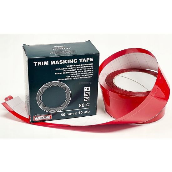 Taśma maskująco-odchylająca TROTON do szyb 10 mm x 50 mm x 10 metrów 1075