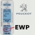 CITROEN PEUGEOT BIANCO BANQUISE EWP baza 1 L + rozcieńczalnik 1 L IXELL 55