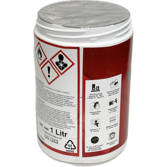 CITROEN PEUGEOT BIANCO BANQUISE EWP baza 1 L + rozcieńczalnik 1 L IXELL 55