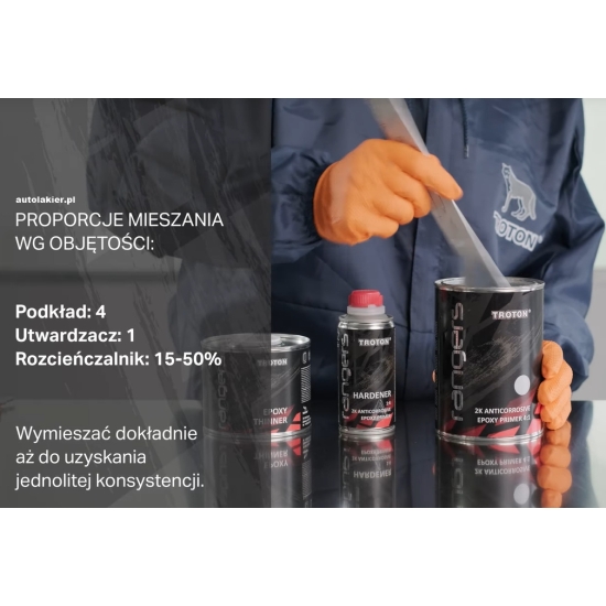 4 sztuki BEZBARWNY RANGERS twarda powłoka ochronna poliuretan cobra 1146