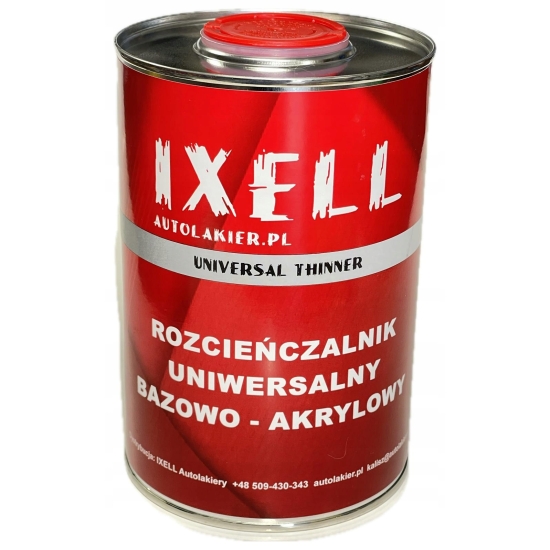 IXELL ROZCIEŃCZALNIK UNI bazowy akrylowy uniwersalny 1,0 L 582