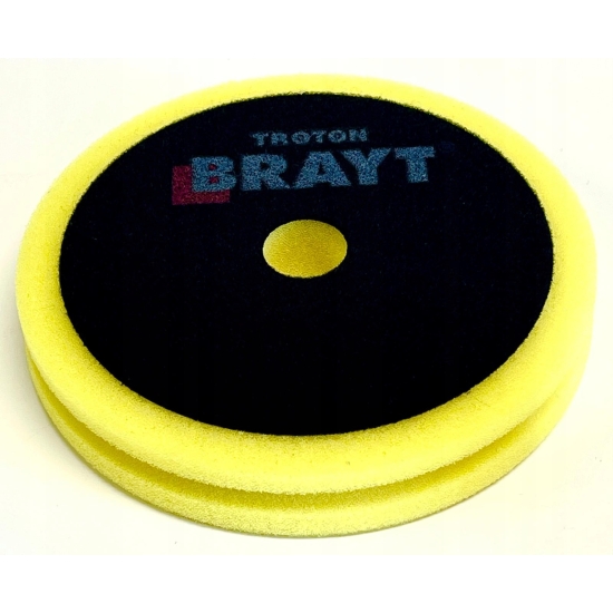 BRAYT GĄBKA polerska TWARDA na rzep 150 x 25 mm mocnotnąca polerująca 1083