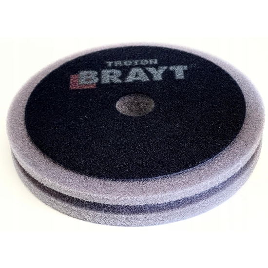 BRAYT GĄBKA szara MIĘKKA na rzep 150 x 25 mm polerowanie wykończeniowe 1083