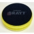 BRAYT GĄBKA polerska TWARDA na rzep 80 x 25 mm mocnotnąca polerująca 1084