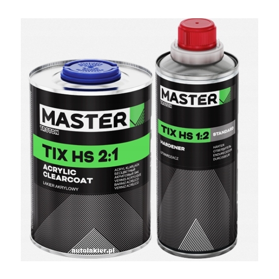 LAKIER BEZBARWNY TIX HS 2:1 MASTER 1 + 0,5 litra TROTON 769