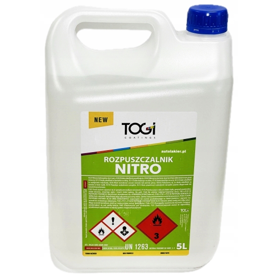 1 litr NITRO LAKIERNICZE wysoka jakość niska emisja zapachu TOGI 1329