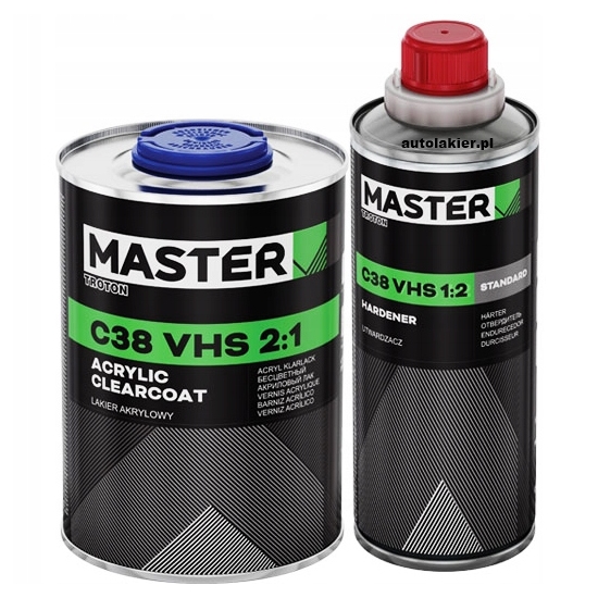 LAKIER BEZBARWNY C38 VHS 2:1 MASTER 1 + 0,5 litra TROTON 932