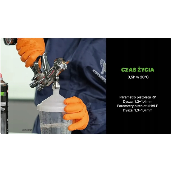 LAKIER BEZBARWNY C38 VHS 2:1 MASTER 1 + 0,5 litra TROTON 932