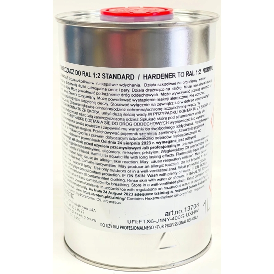 szybkoschnący FAST 1litr UTWARDZACZ AKRYLOWY MS uniwersalny TROTON 1093