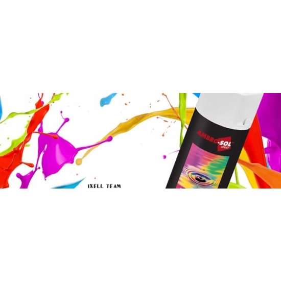 RAL 9007 srebrny ciemny LAKIER AKRYL profesjonal-line SPRAY AMBROSOL 1233