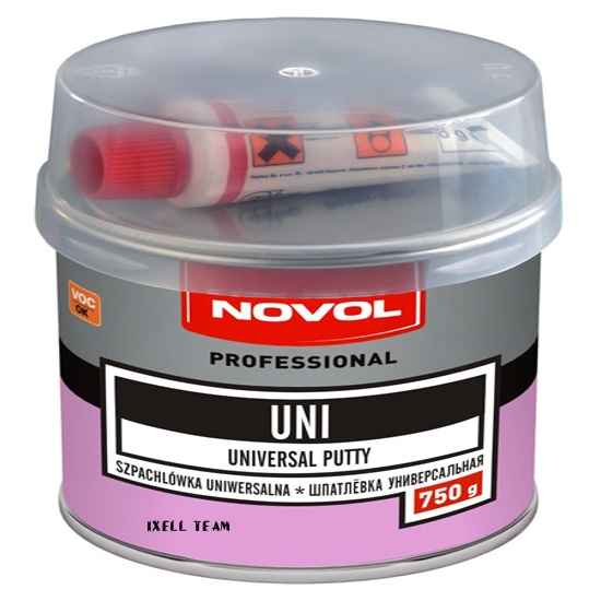 UNI szpachlówka UNIWERSALNA wypełniająca 0,75 kg żółta NOVOL 292