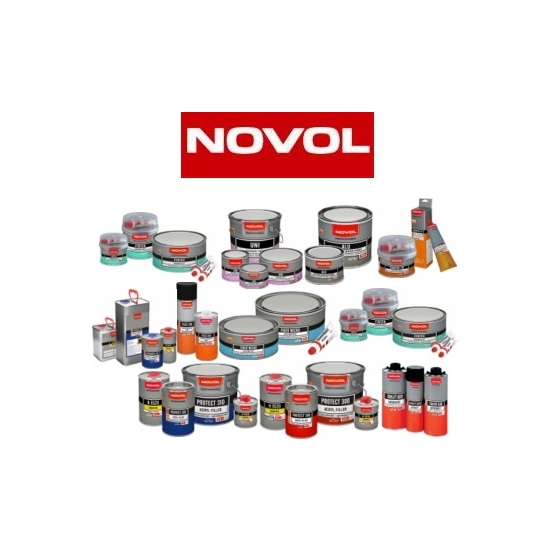 UNI szpachlówka UNIWERSALNA wypełniająca 0,75 kg żółta NOVOL 292