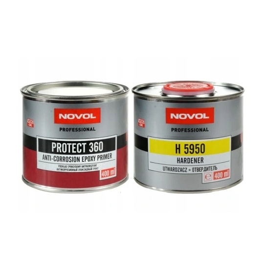 0,4+0,4 PROTECT 360 PODKŁAD EPOKSYDOWY 1:1 z utwardzaczem NOVOL 1210