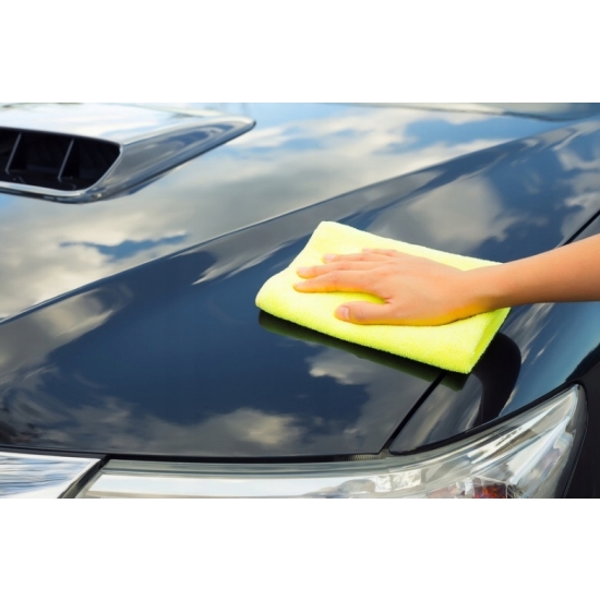 MIKROFIBRA żółta UNIWERSALNE zastosowanie 40x40 cm gramatura 360 gram/m 935