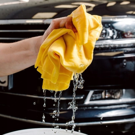 MIKROFIBRA żółta UNIWERSALNE zastosowanie 40x40 cm gramatura 360 gram/m 935