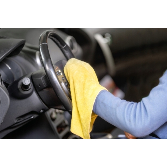 MIKROFIBRA żółta UNIWERSALNE zastosowanie 40x40 cm gramatura 360 gram/m 935