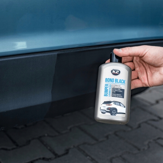 250 ml BONO BLACK Czernidło do gumy i plastiku długotrwały efekt-K2 545