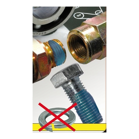 K2 PROLOK BLOKER ŚRUB KLEJ DO ZABEZPIECZANIA GWINTÓW NIEBIESKI 6 ml 1014