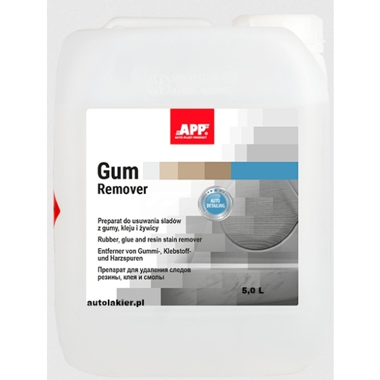 GUM REMOVER 100 ml usuwa pozostałości KLEJU ETYKIET z lakieru i szyb 1067