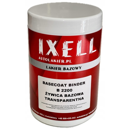 ŻYWICA bazowa spoiwo BASECOAT BINDER B2200 - bezbarwna baza uniwersalna 55