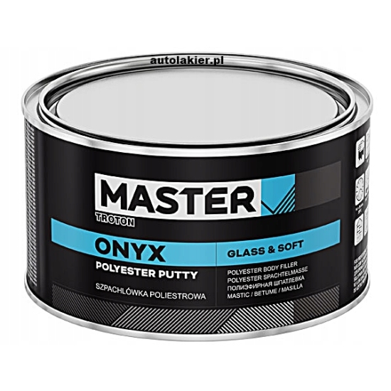 MASTER ONYX miękka szpachlówka z włóknem szklanym turkus kolor 1,75kg 466