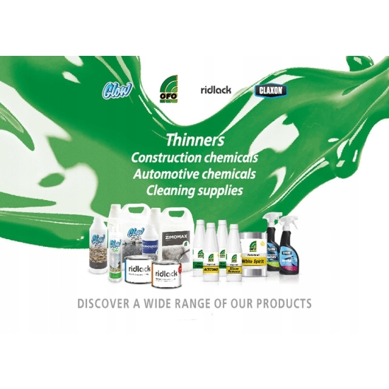 OFO ZMYWACZ do usuwania SILIKONÓW i TŁUSZCZÓW z atomizererem 1000ml 1159