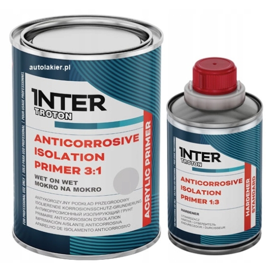 3:1 Podkład ANTYKOROZYJNY izolujący wypełniający MOKRO-MOKRO WET Troton 638