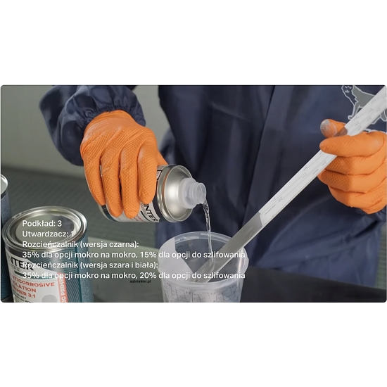 3:1 Podkład ANTYKOROZYJNY izolujący wypełniający MOKRO-MOKRO WET Troton 638