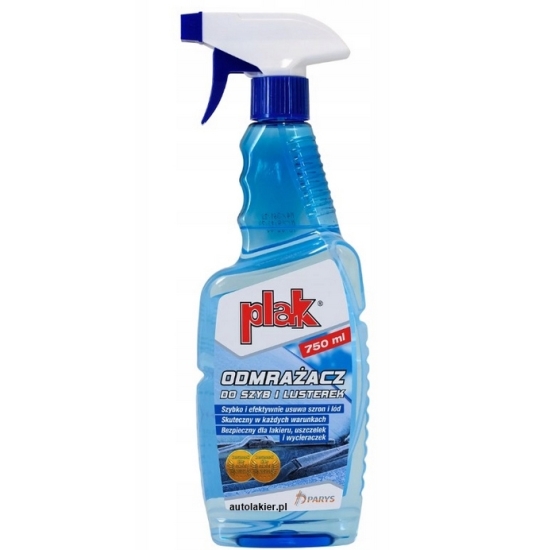 PLAK odmrażacz do szyb i luster 750ml atomizer - usuwa lód i szron 508