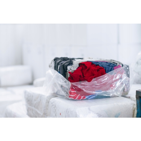 CZYŚCIWO Szmatki bawełniane BIAŁE cięte 10 kg bez zamków, guzików 1757