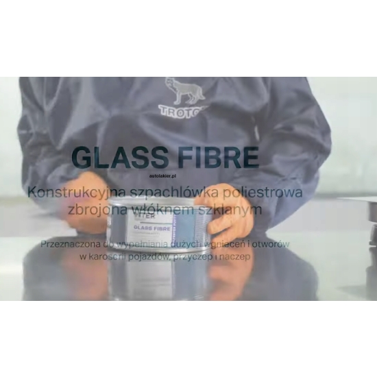 Szpachlówka zbrojona włóknem szklanym 1,0 kg Troton 764