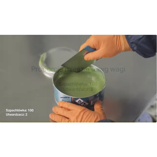 Szpachlówka zbrojona włóknem szklanym 1,0 kg Troton 764